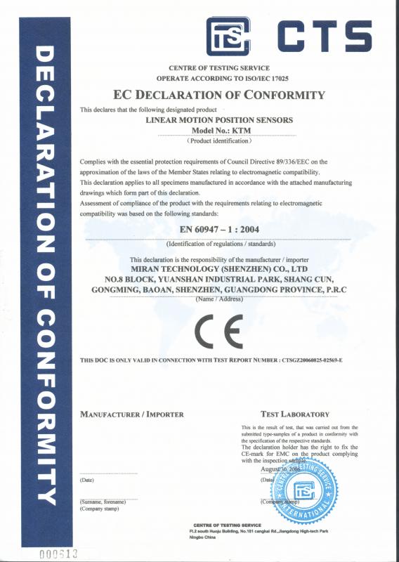 ЕС Декларация соответствия модель KTM